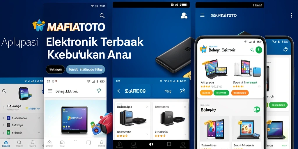 Tampilan antarmuka pengguna aplikasi MAFIATOTO yang modern.