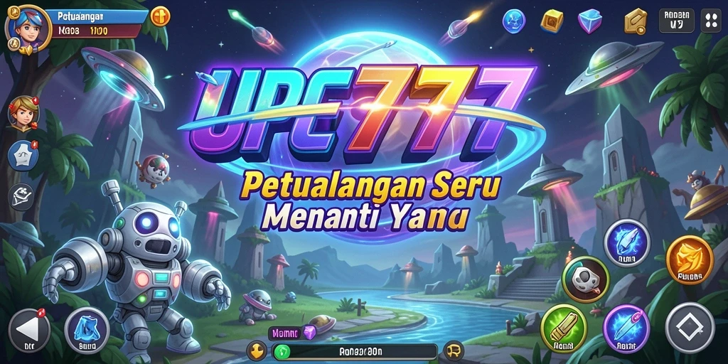 Tampilan antarmuka yang memukau dalam game Petualangan UFO777.